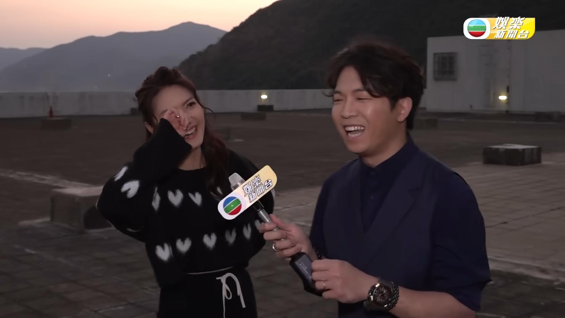 陳庭欣提起跟彩豐行太子爺的8年情,不禁眼濕濕。