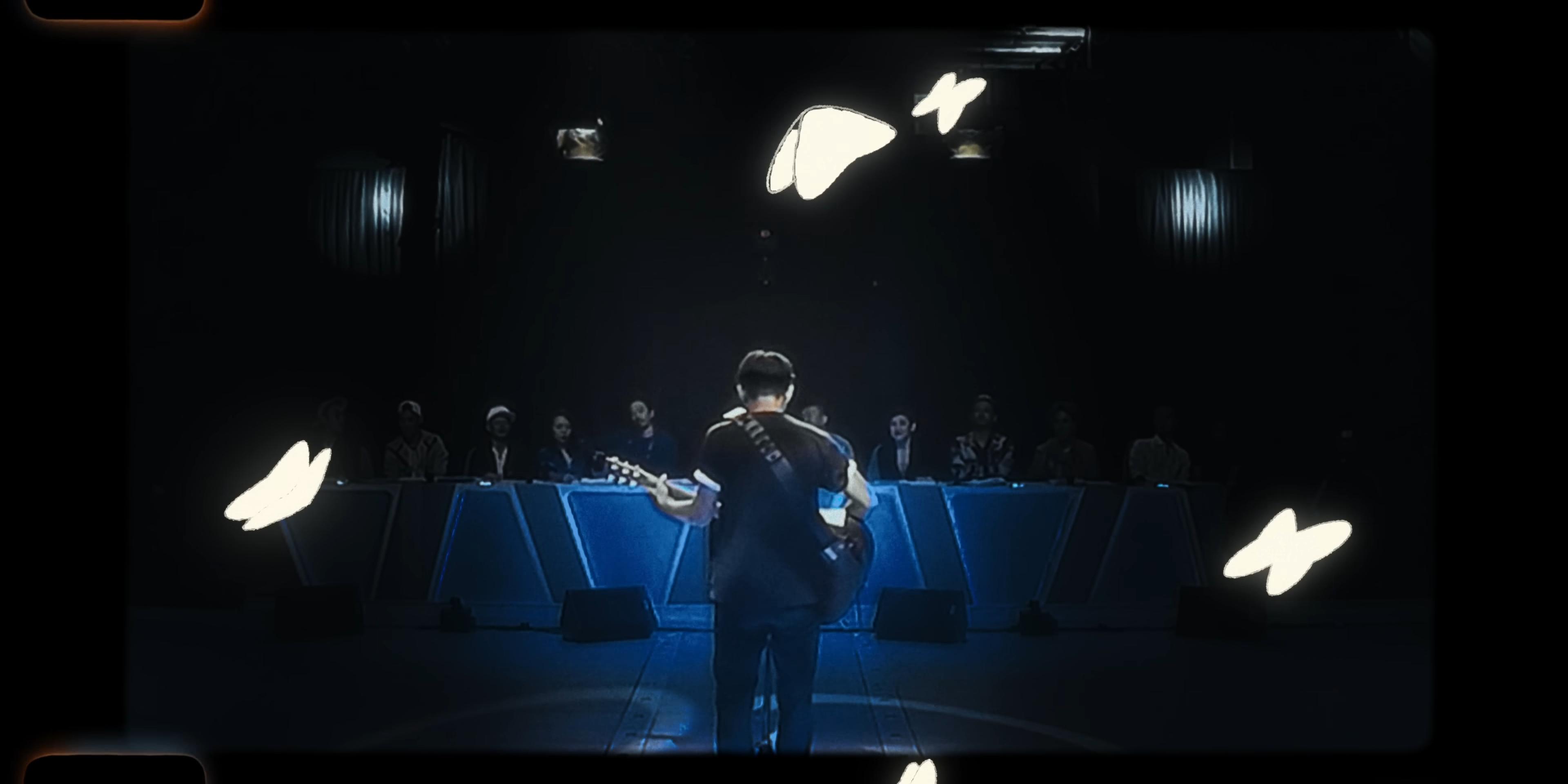 《今繼》MV穿插Jer柳應廷從參加《全民造星》到出道至今的片段。(MV截圖)