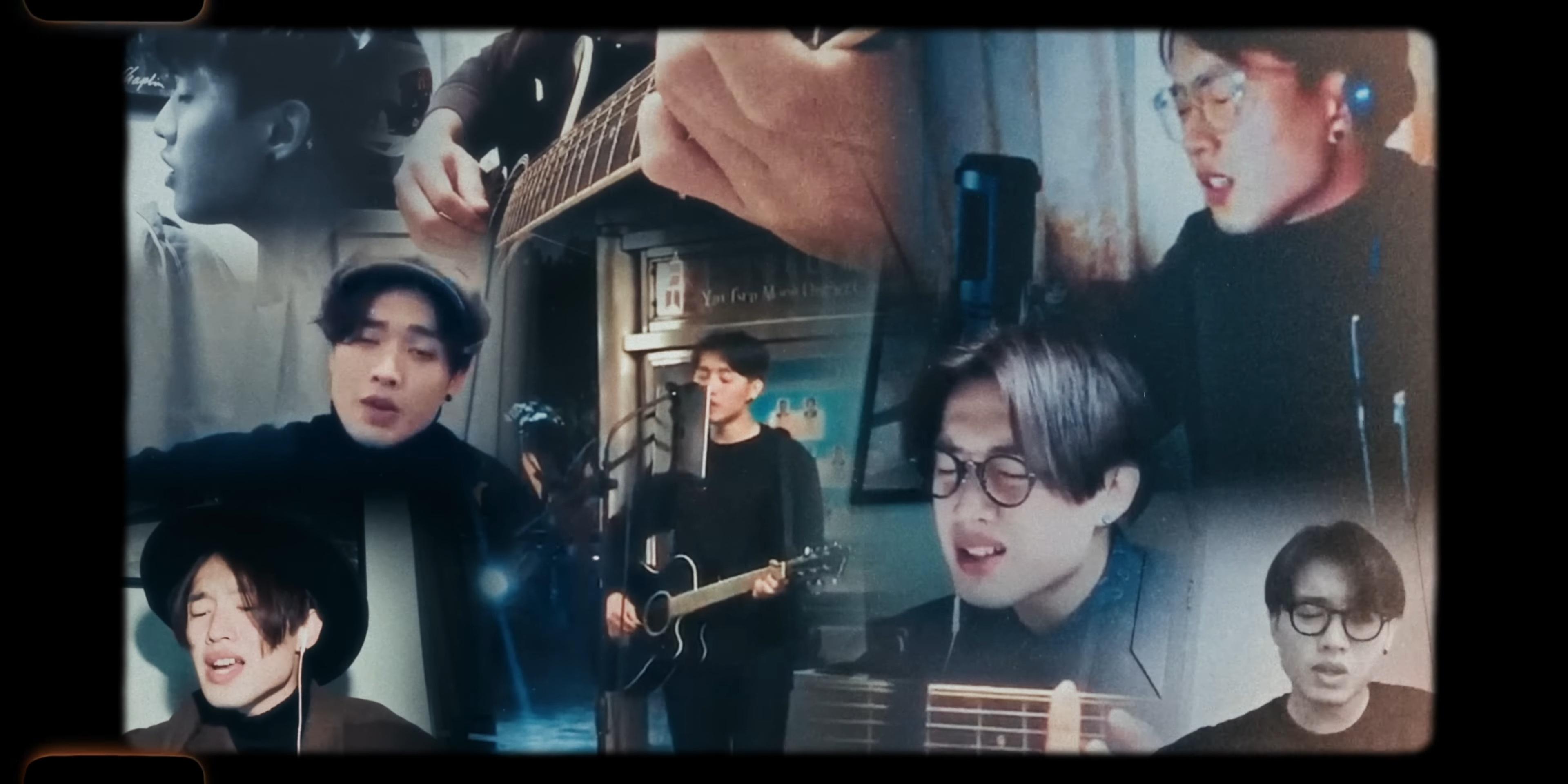 《今繼》MV穿插Jer柳應廷追夢片段,從busking至今仍保持初心。(MV截圖)