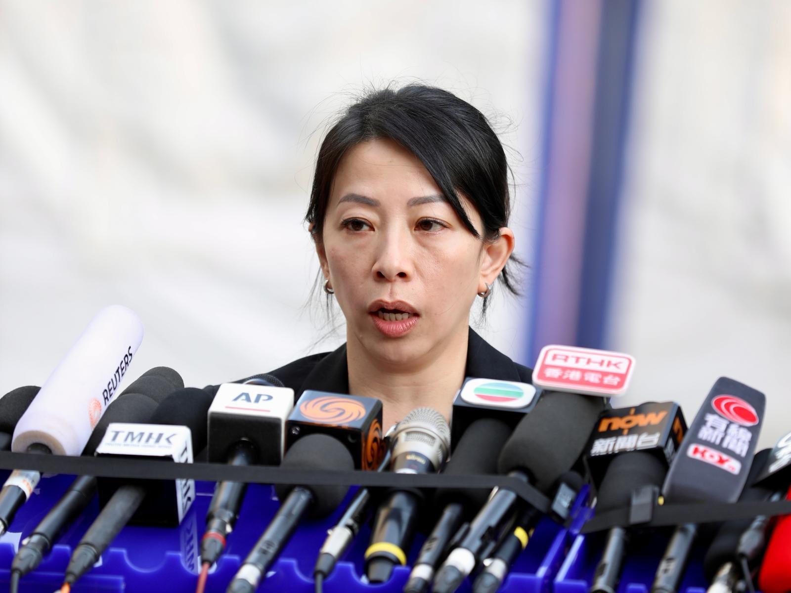 傷亡查詢中心主管總警司曾淑賢。