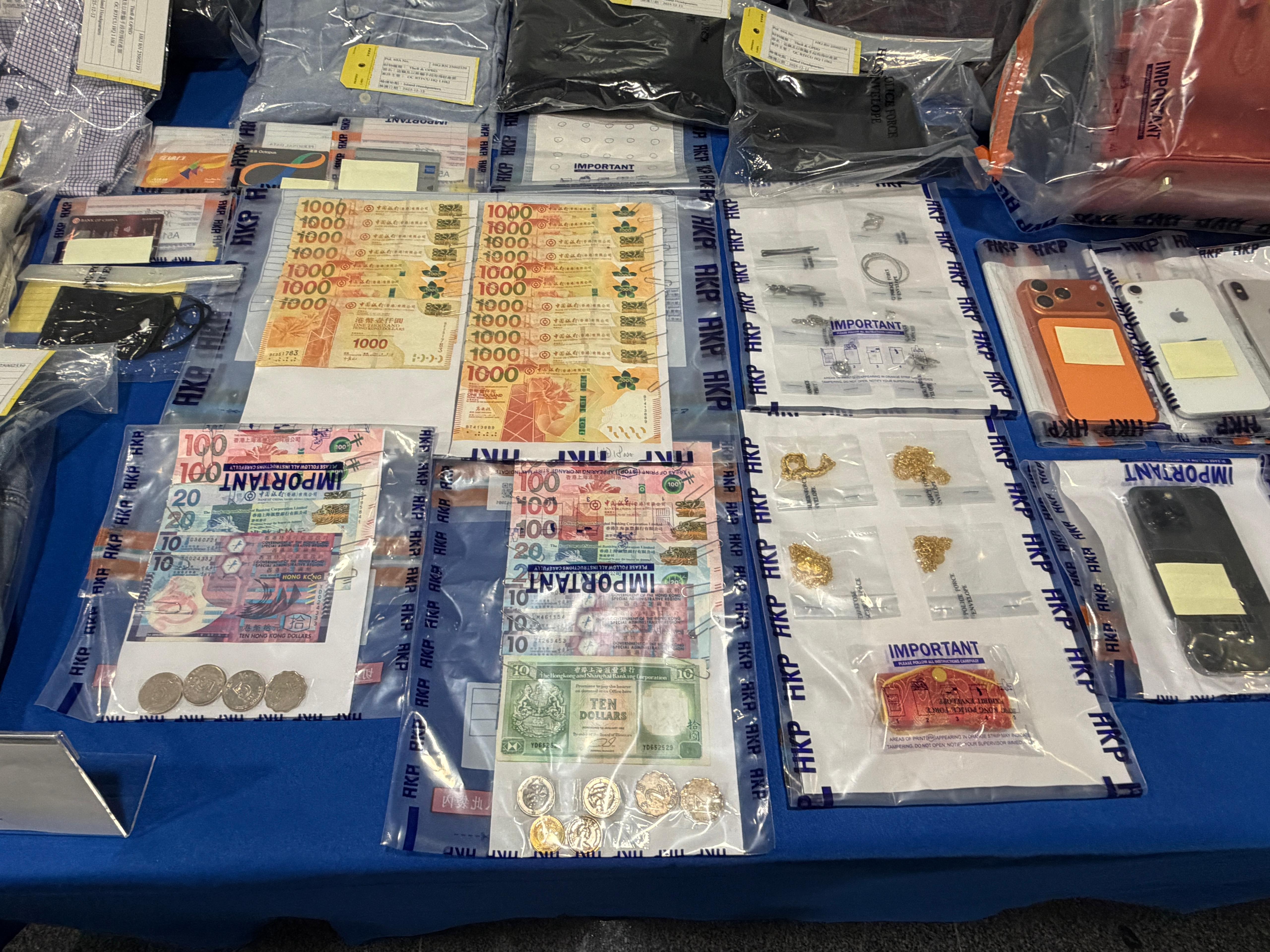 警方拘7男 偷信用卡後大額消費 涉款逾420萬