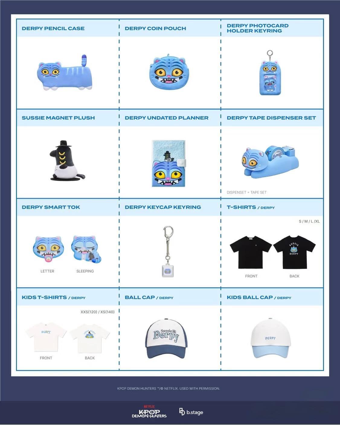 《K-POP獵魔女團》周邊商品一覽