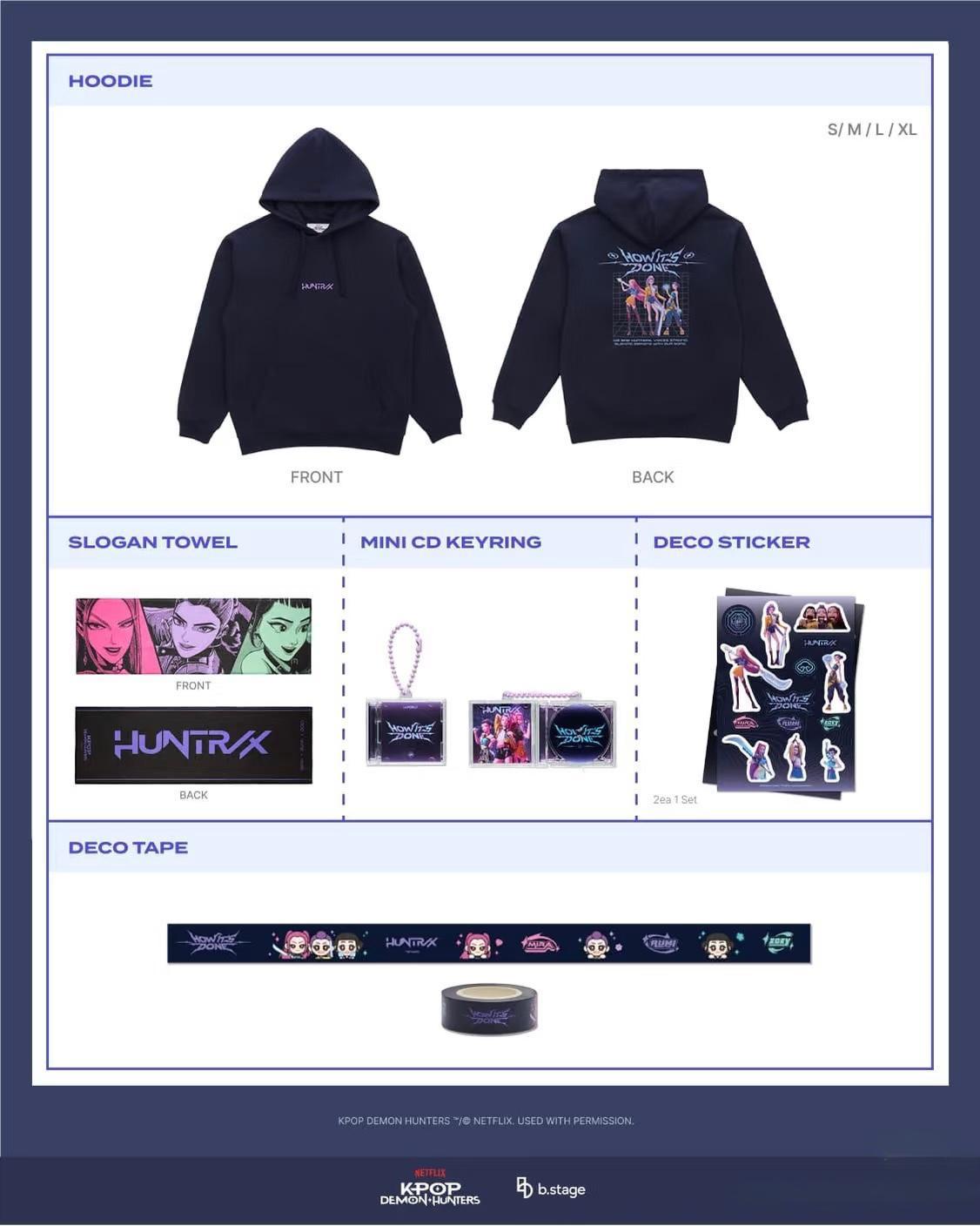 《K-POP獵魔女團》周邊商品一覽