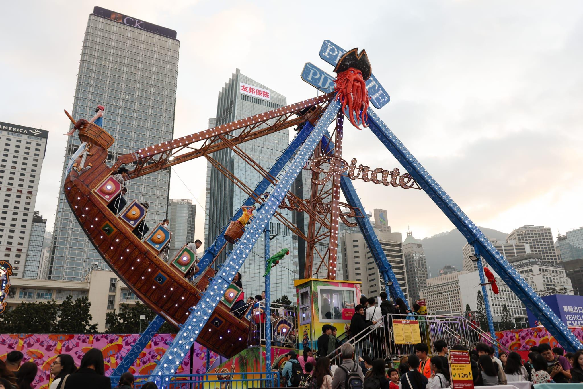 多達53款機動及攤位遊戲