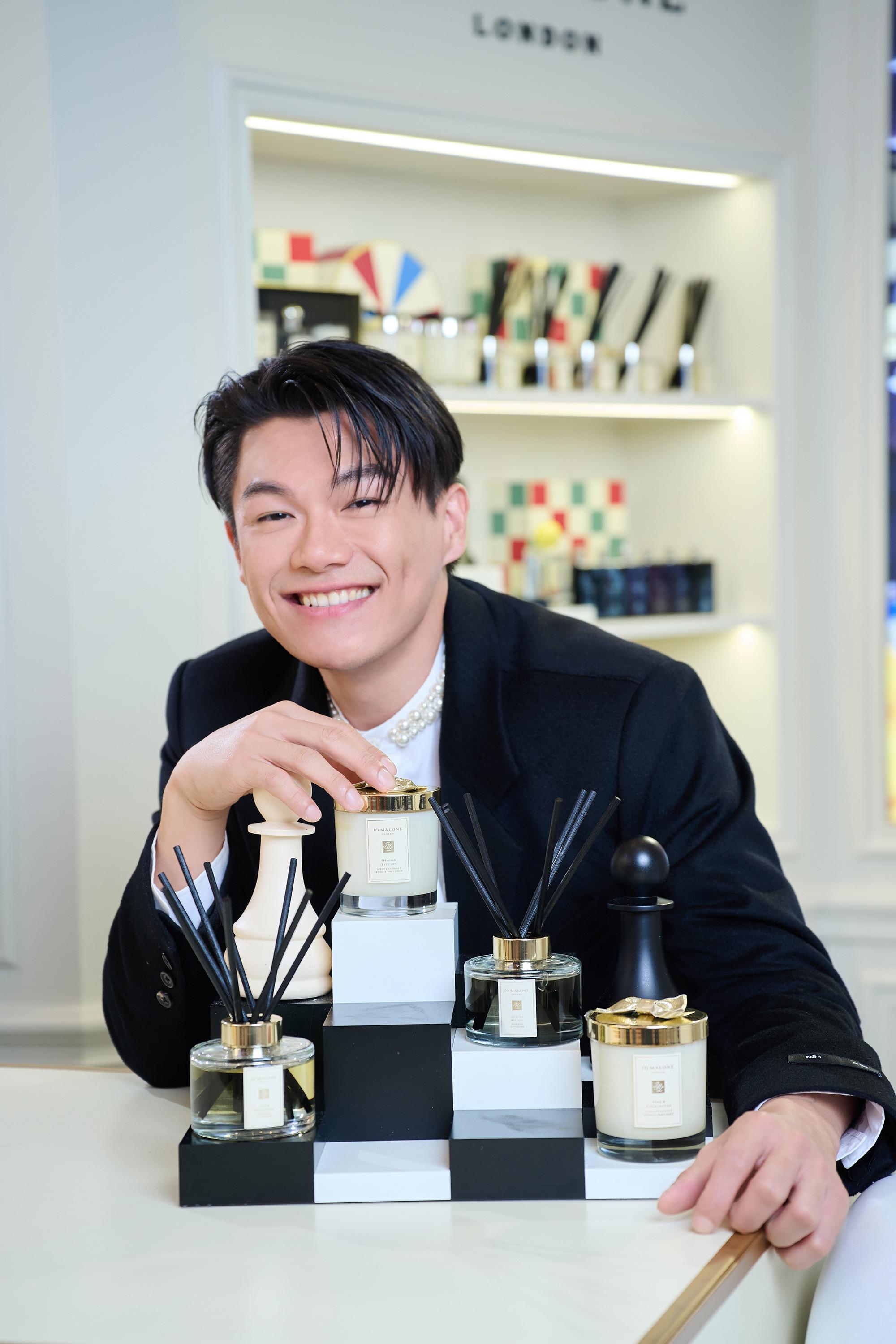 Will以其藝術感與親和力並存的特質,演繹品牌的節日香氛美學。