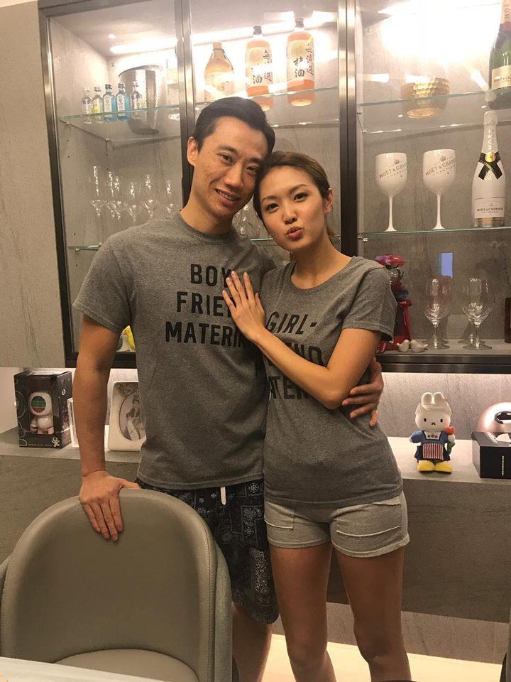 陳庭欣否認與男朋友擁有共同物業。