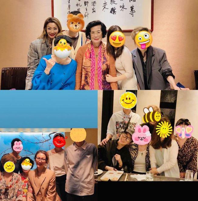 鄭秀文與媽媽的感情非常要好。