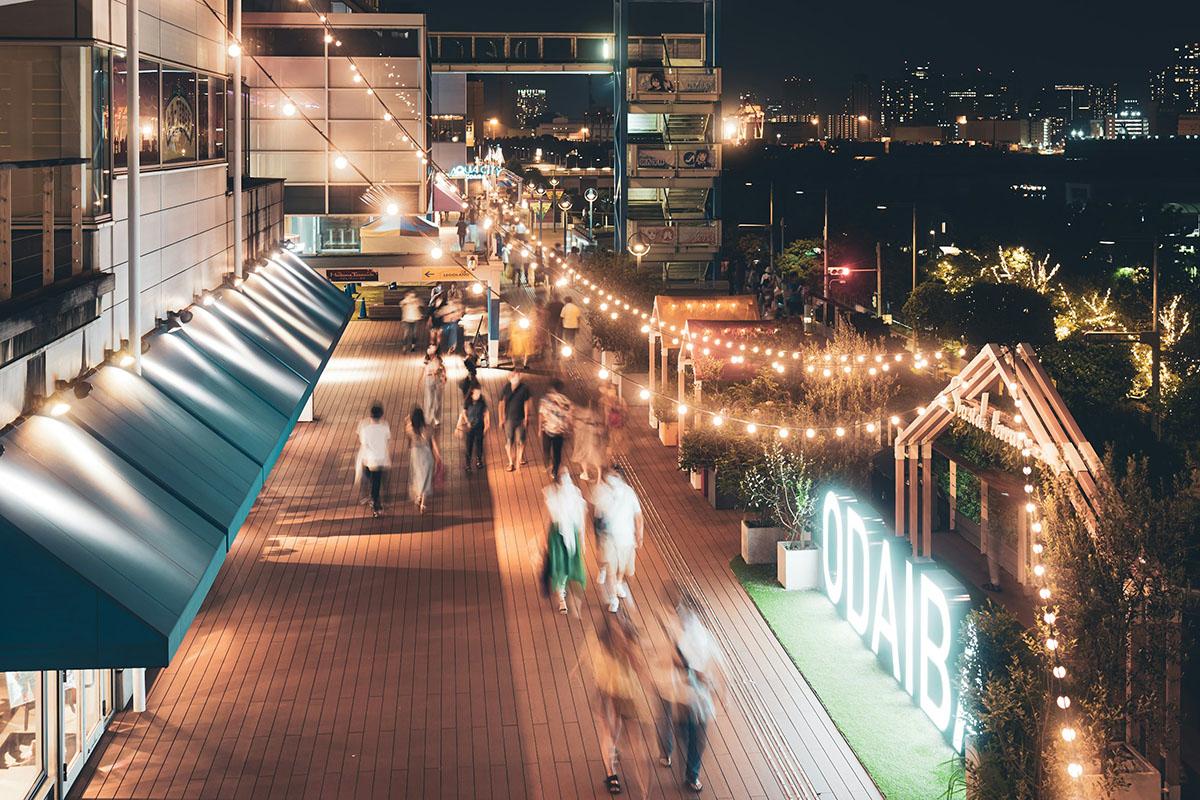 東京的台場定位為娛樂、購物、旅遊和住宅混合的觀光娛樂區。(Unsplash圖片)