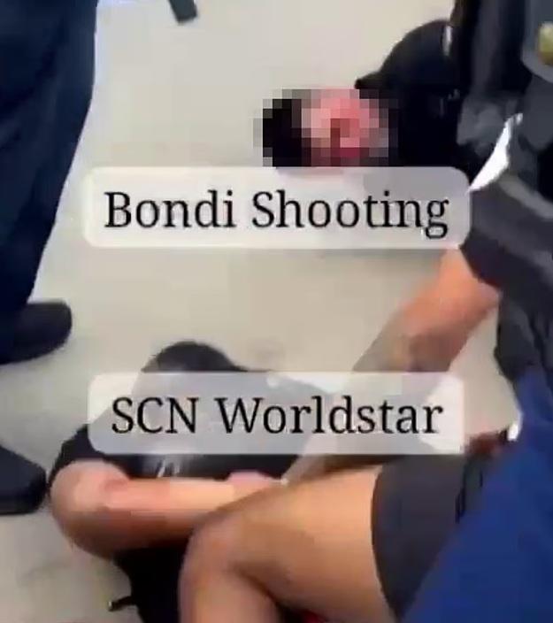 兩名槍手被制服。(互聯網)