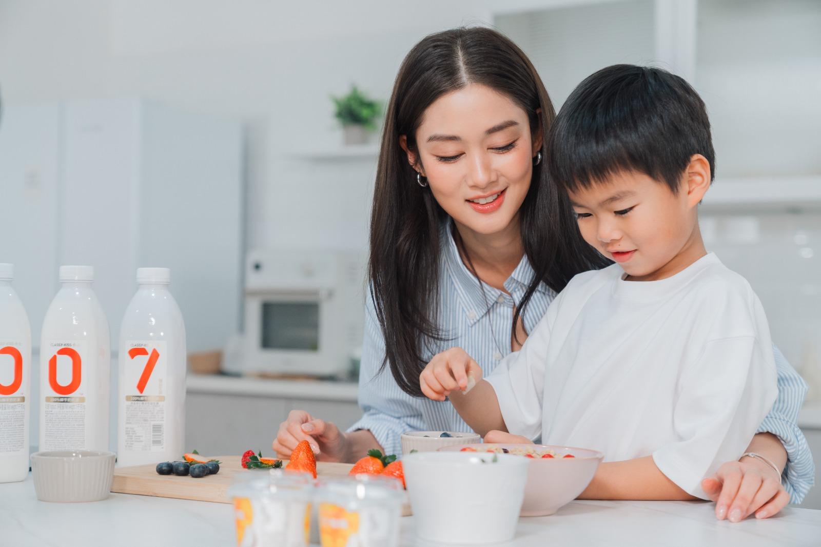 香香產後極速瘦身,都是因為這個品牌的乳酪。