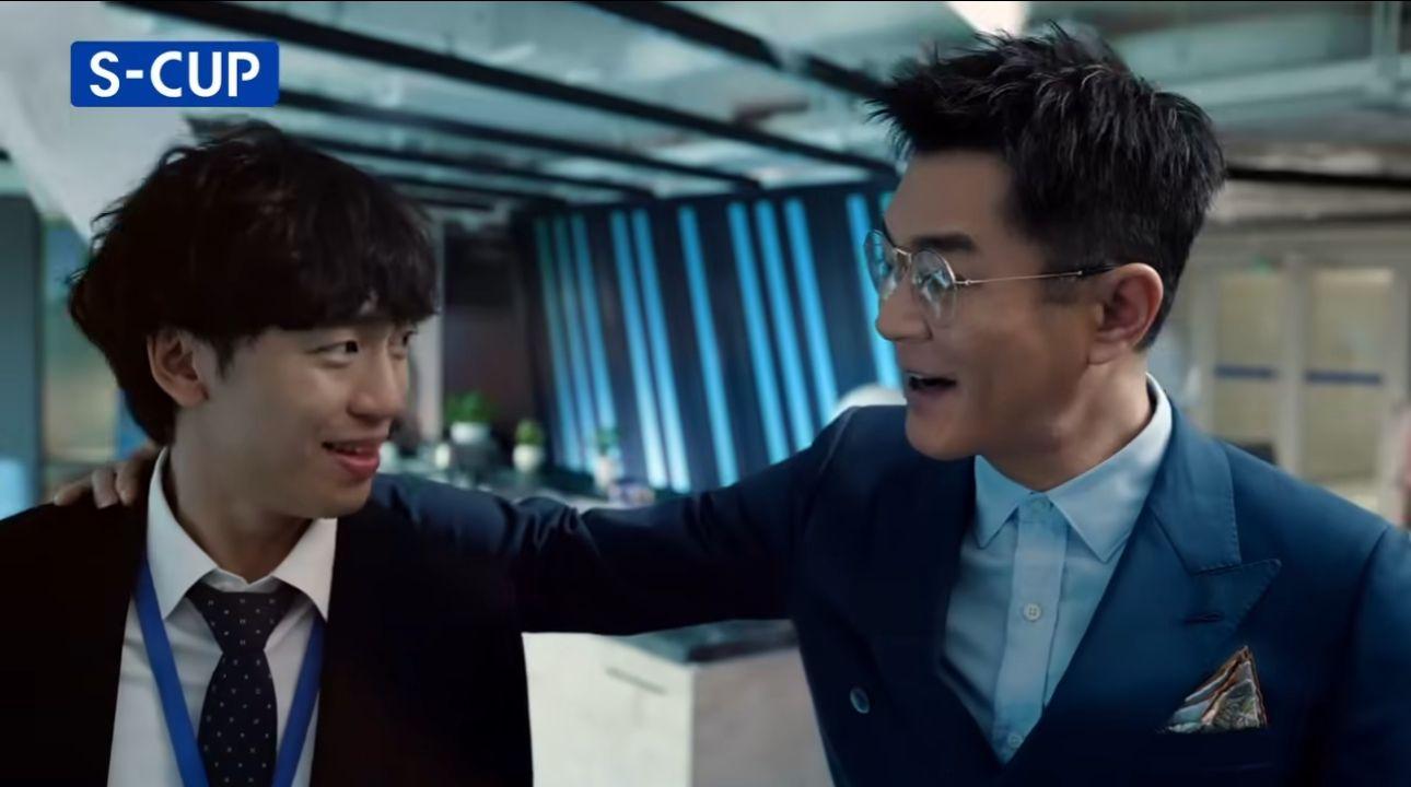 Kai Cheung參加《全民造星VI》後有幸跟古天樂拍廣告。