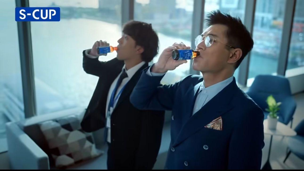 Kai Cheung參加《全民造星VI》後有幸跟古天樂拍廣告。