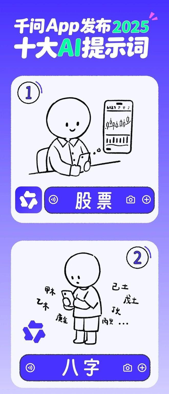 問App發布「2025十大AI提示詞(prompt)」榜單。(IT之家)
