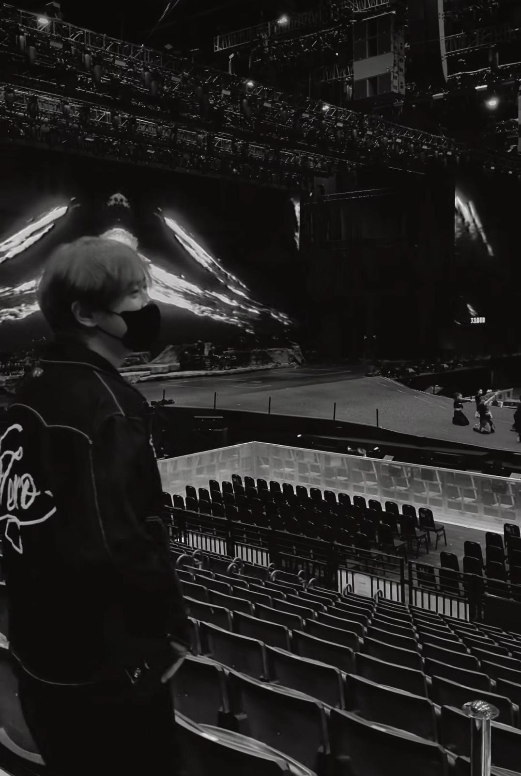 姜濤今日分享在亞博的花絮影片。