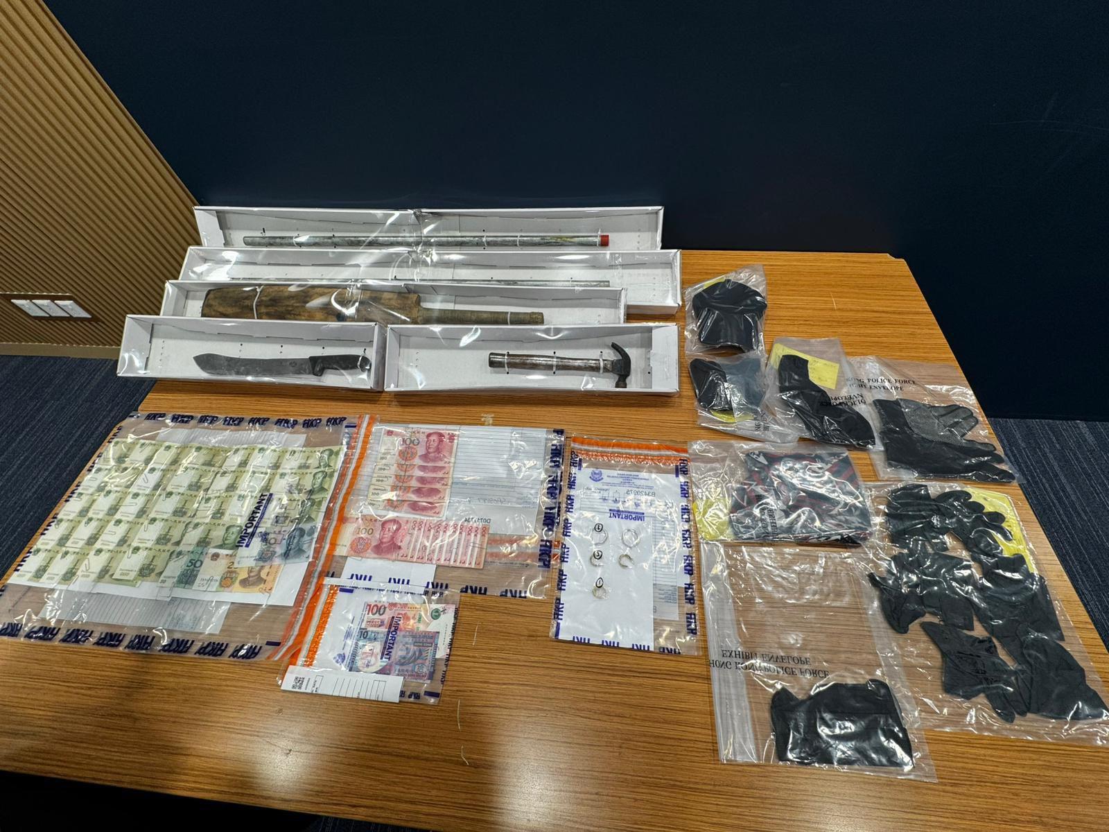 賊人作案的工具。