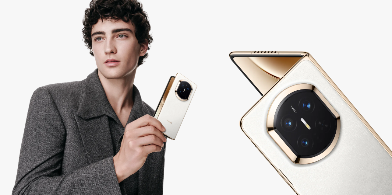 HUAWEI Mate X7有白色、紅及黑色3款配色可選。