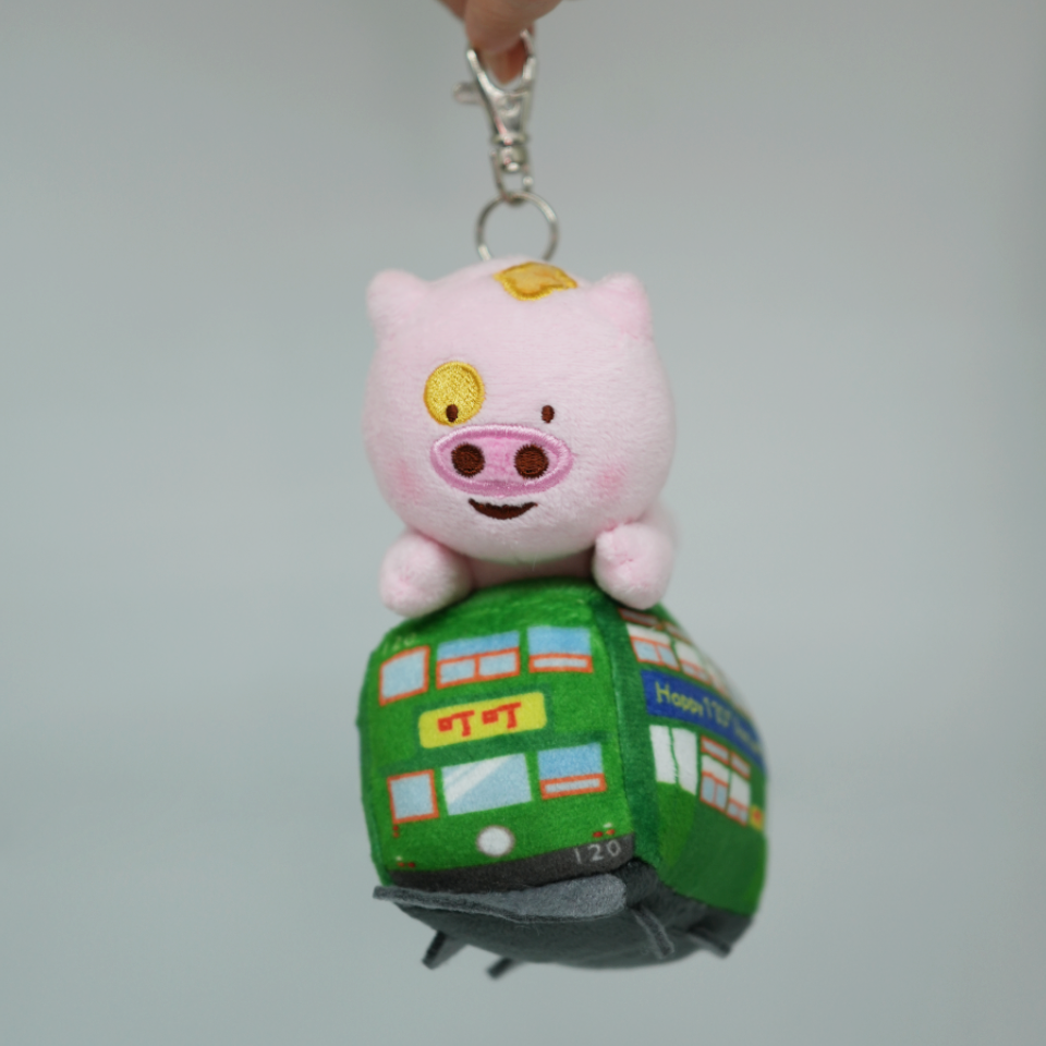 「麥兜搭叮叮」公仔鑰匙圈