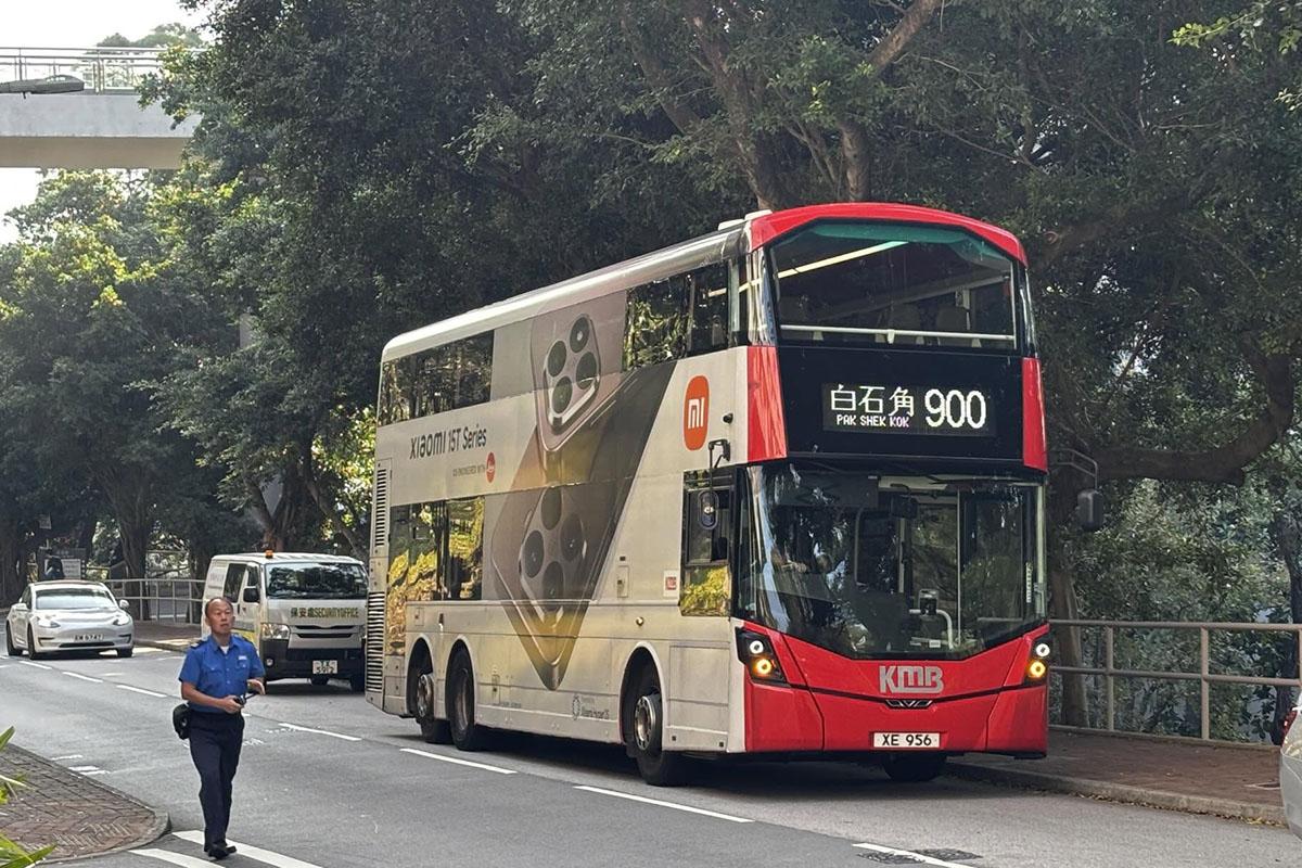 九巴900線早上唯一往白石角班次連續3日行錯路,其中一日更誤闖中大並一度被困。(Threads用戶psyduck.bus圖片)