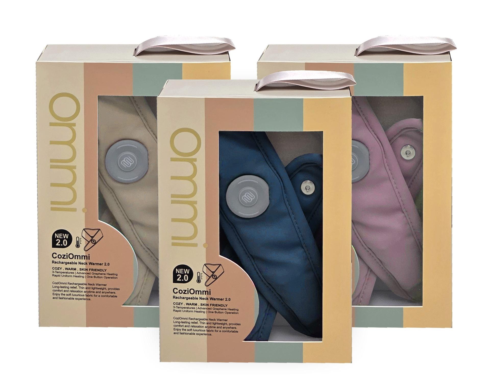 聖誕交換禮物推介|Ommi Care 智能恆溫肩頸發熱圍巾2.0 $268