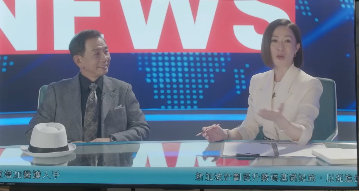 新聞女王2︱袁富華在大結局與佘詩曼張力十足。
