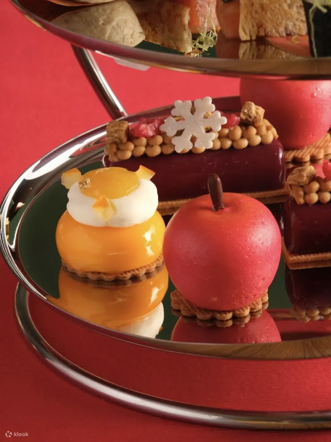 聖誕2025|香港嘉里酒店「奢華獻禮」魚子醬下午茶(圖片來源:KLOOK)