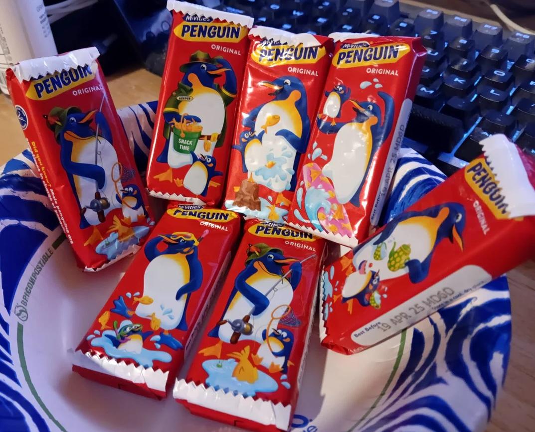 英國麥維他(McVitie's)旗下的Penguin產品。(互聯網)
