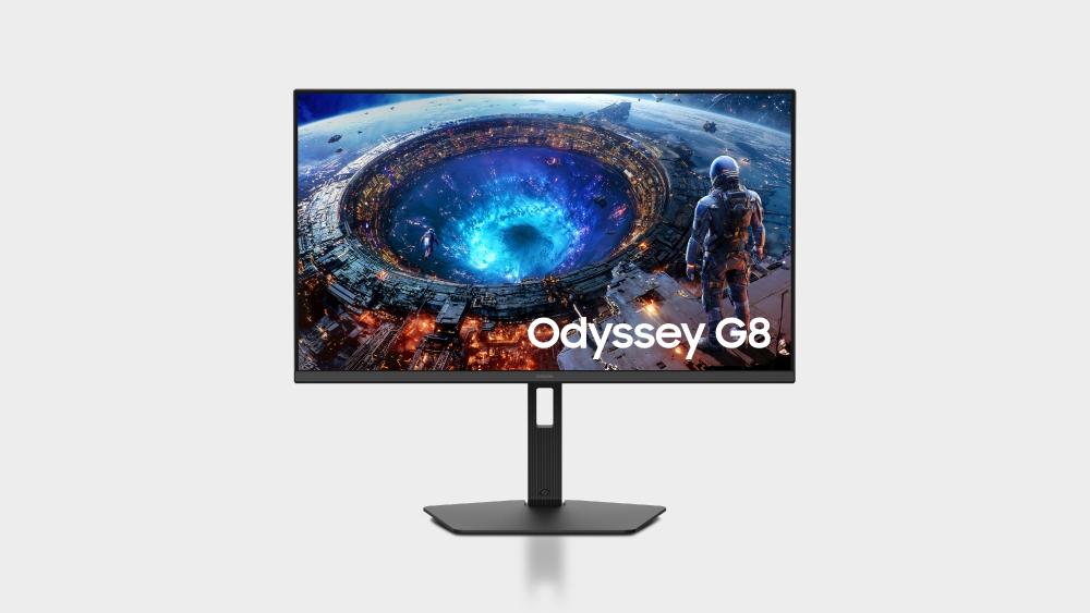 Samsung Odyssey G8(G80HF)為27吋5K解析度的顯示器。