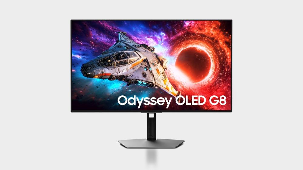 Samsung Odyssey OLED G8(G80SH)為32吋4K QD-OLED顯示器。