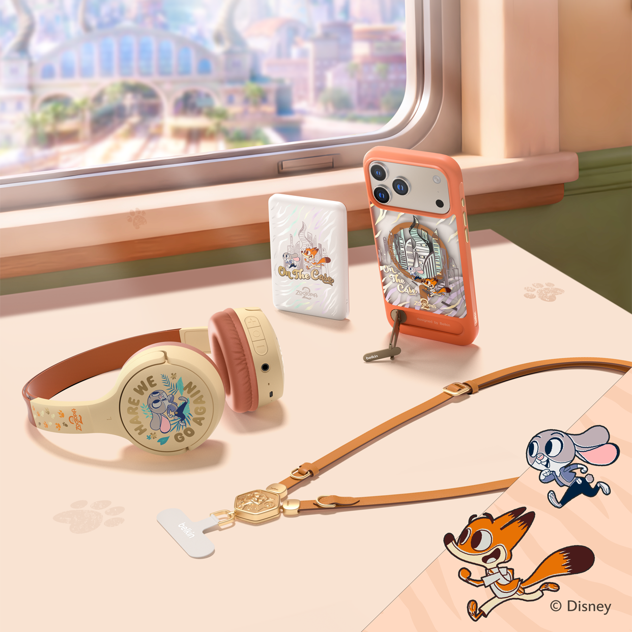 Belkin《優獸大都會2》限量聯乘配件系列。