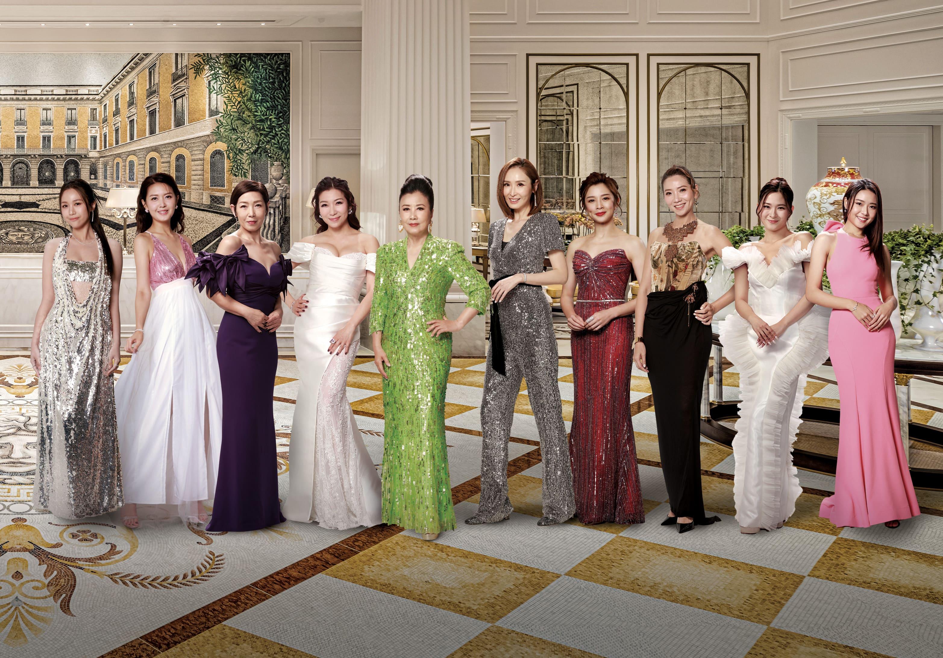 「最佳女主持」(圖左起)何沛珈、陳庭欣、黎芷珊、朱凱婷、汪明荃、陳貝兒、麥美恩、車婉婉、陳懿德、戴祖儀