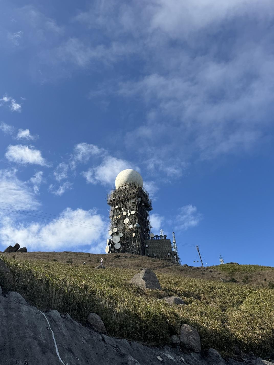 大帽山「白波」是每次山走的路標。