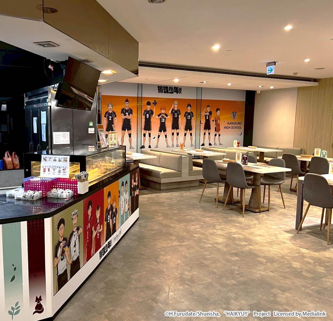《排球少年!!》台灣主題咖啡廳佈置參考