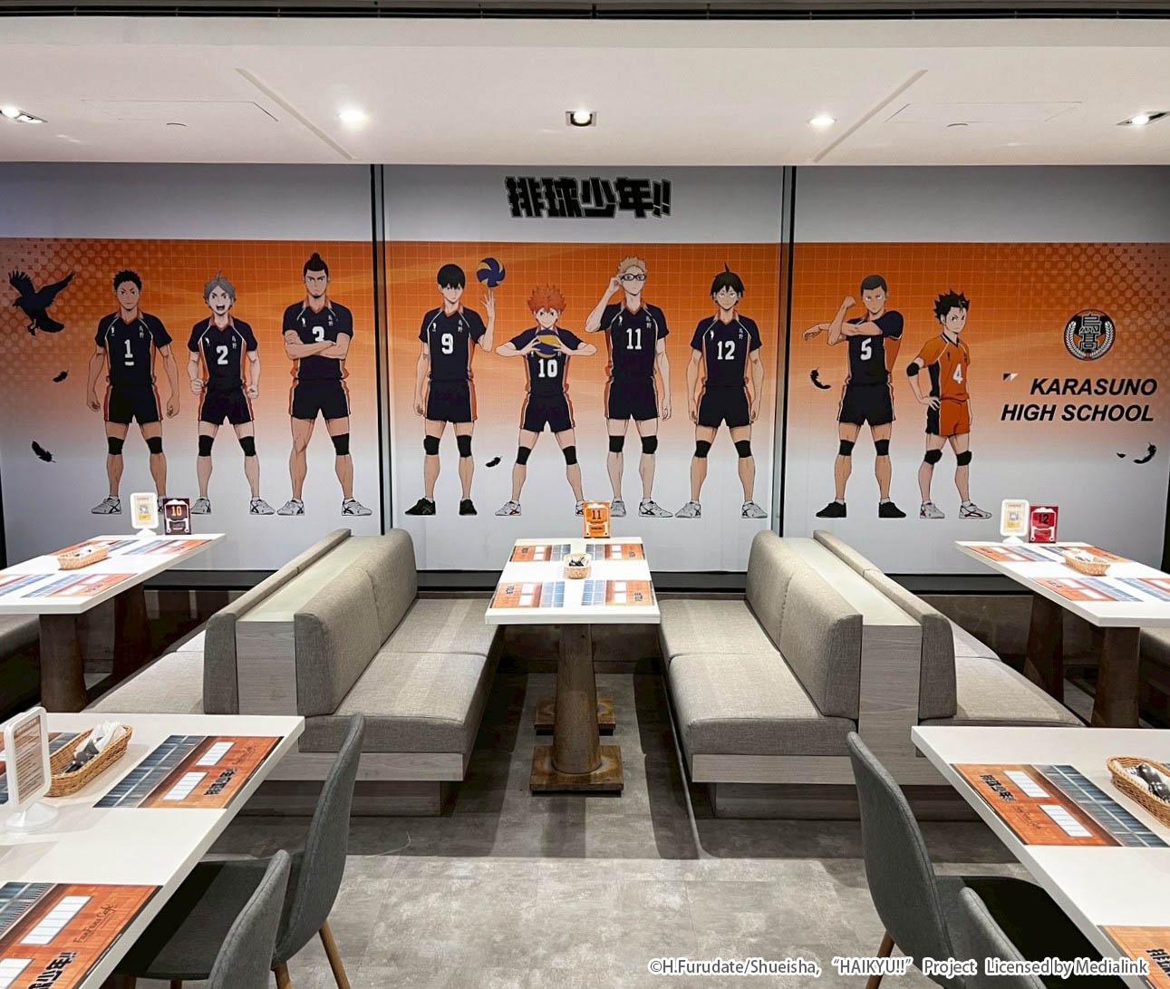 《排球少年!!》台灣主題咖啡廳佈置參考