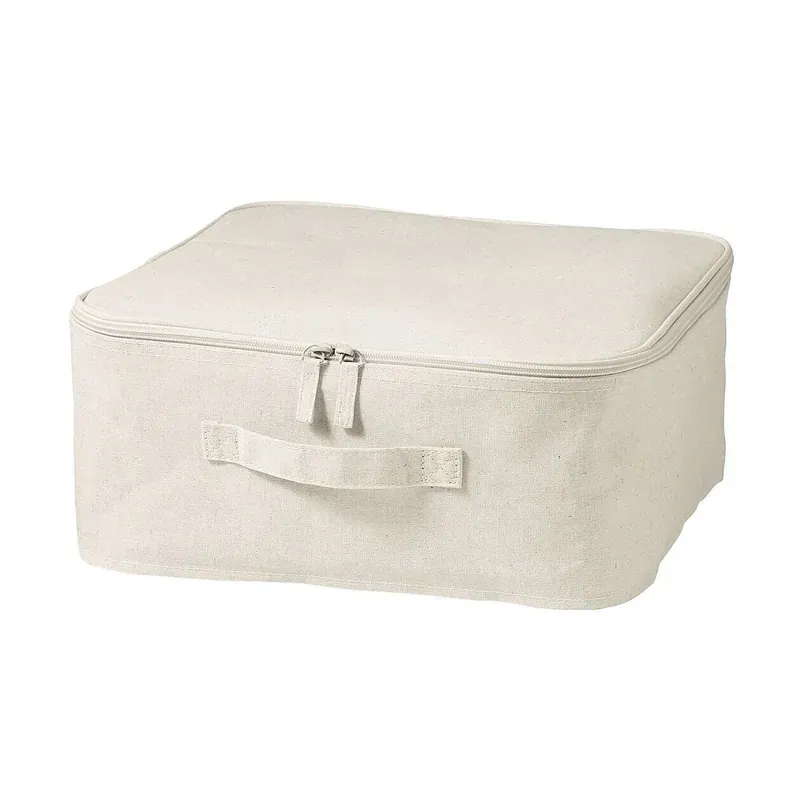 聚酯棉麻方形儲物籃連蓋 小 優惠價HK$58.5