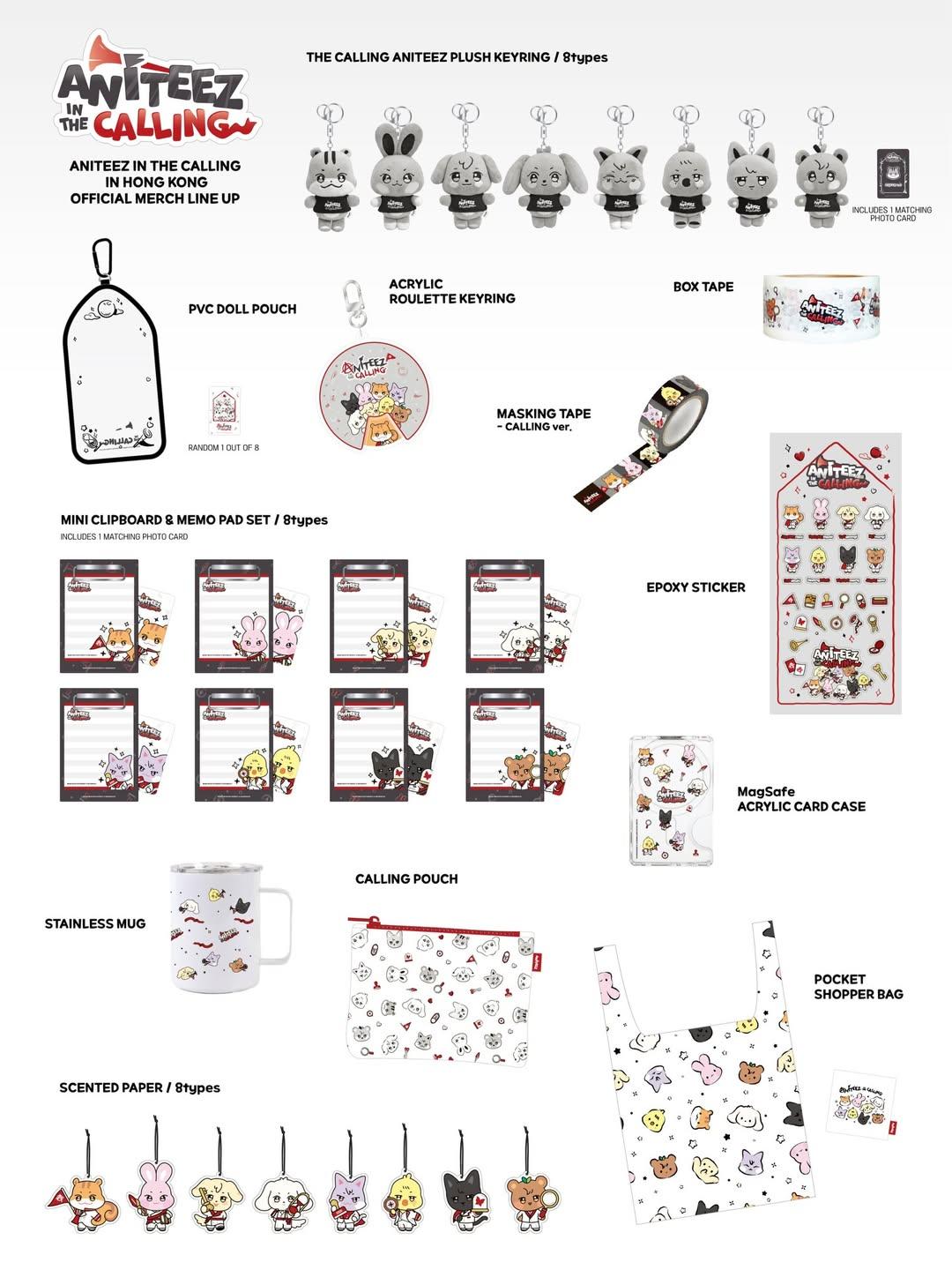 ATEEZ Pop Up Store周邊商品