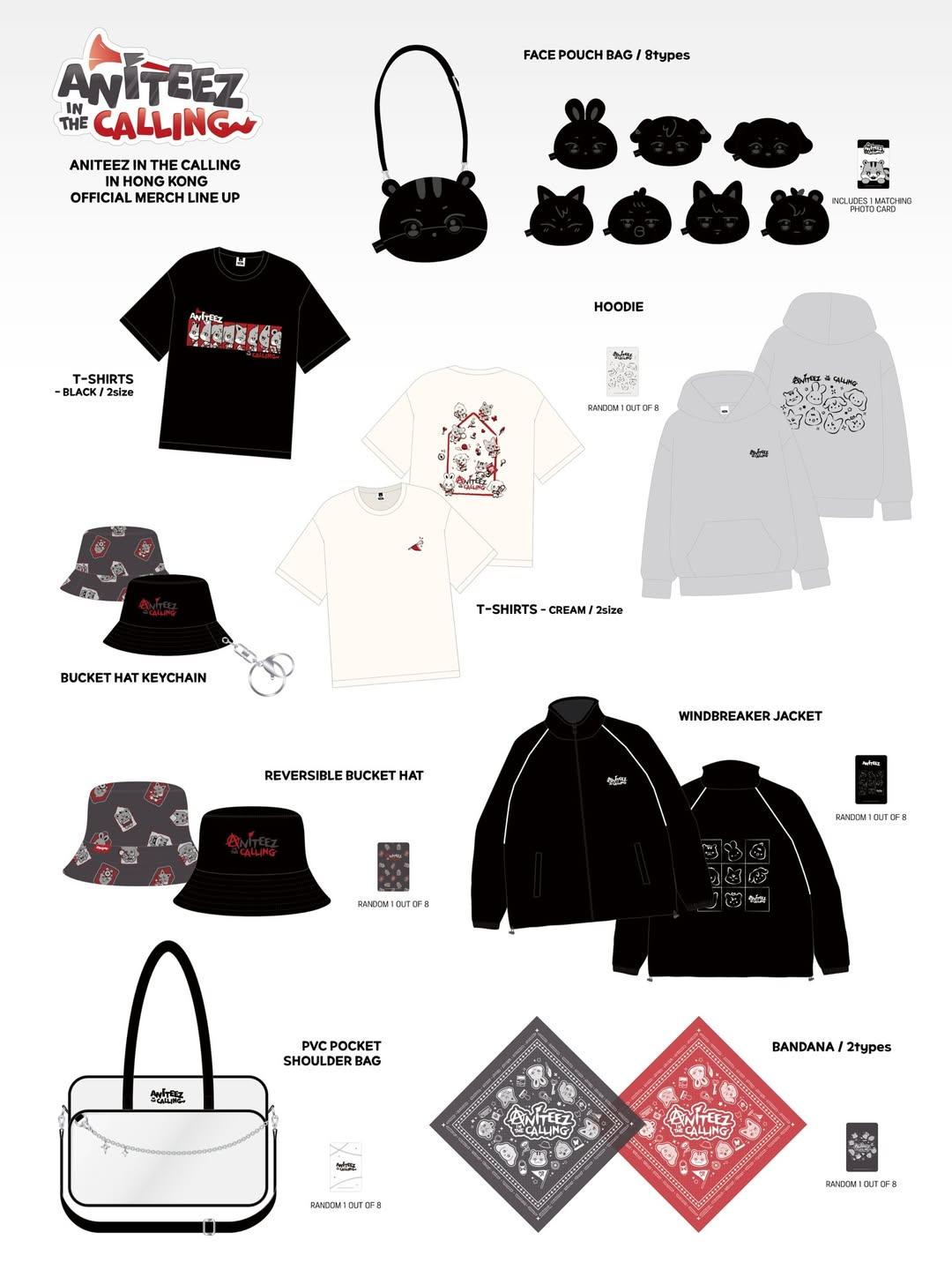 ATEEZ Pop Up Store周邊商品