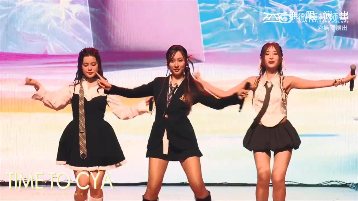 Yumi早前跟Chantel及Yumi到佛山開騷。