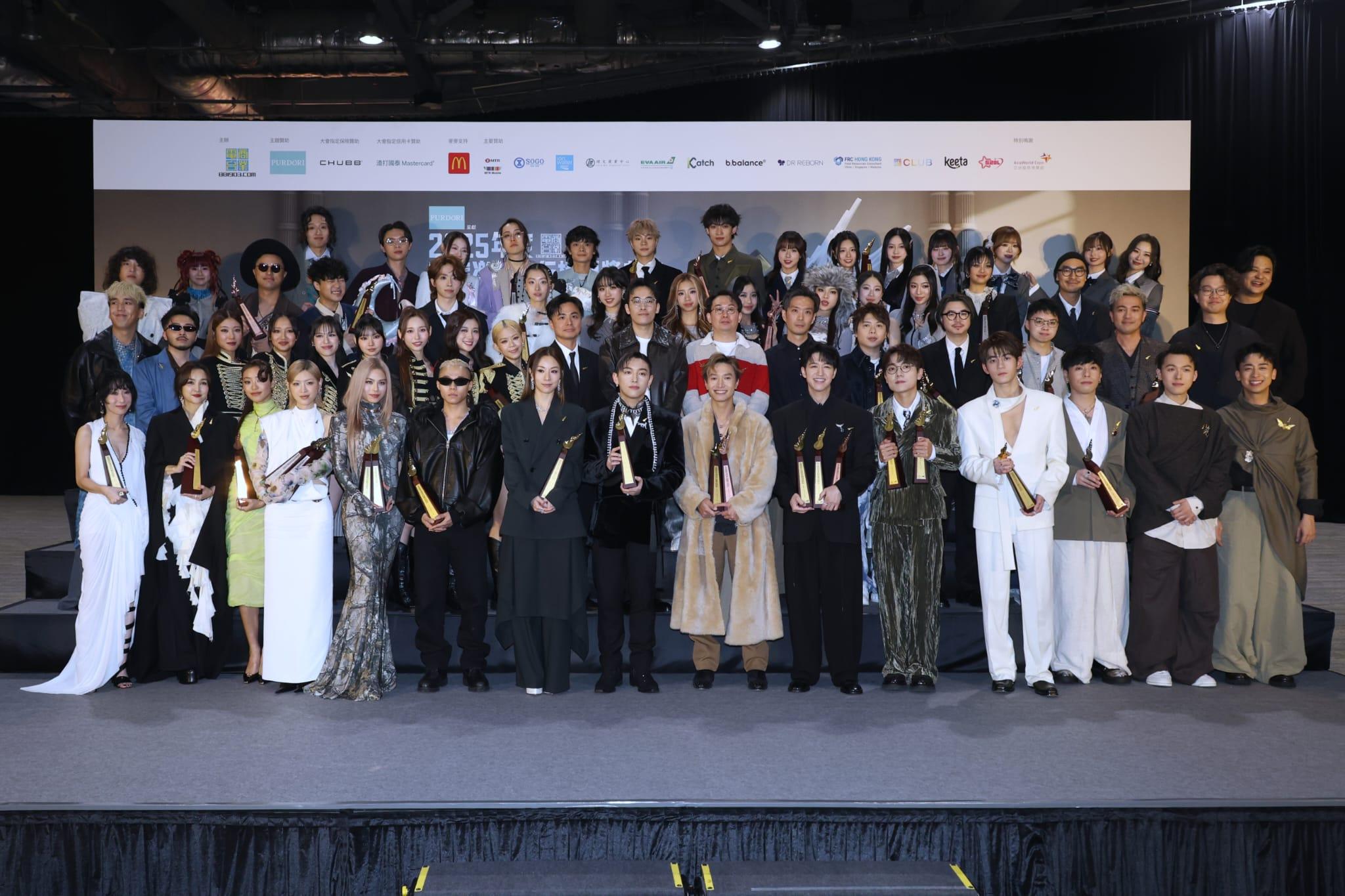《2025年度叱咤樂壇流行榜頒獎典禮》。(林俊源攝)