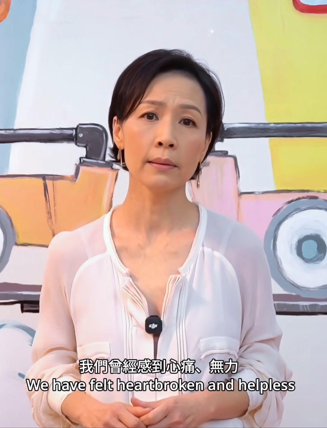 彭羚任「母親的抉擇」慈善大使,寄語大家抱緊身邊人。