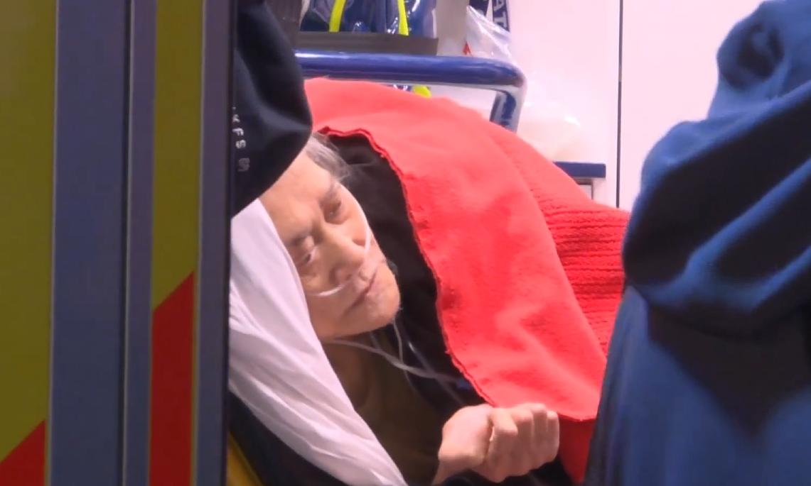 葵涌深夜發生火警。(有線電視新聞截圖)