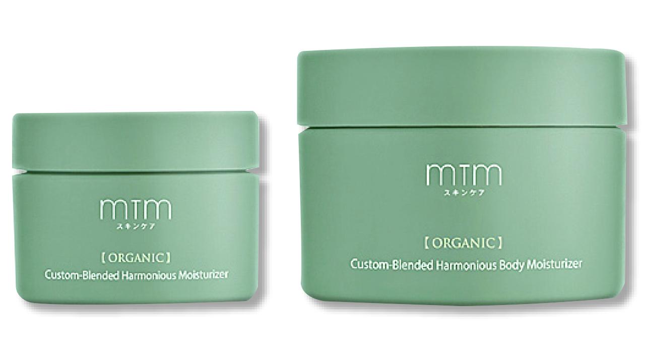 MTM 有機護膚系列套裝 $1,100品牌最近推出有機護膚系列,更全新推出Body Moisturizer,舒敏抗炎兼修護。(f、2921 2791) Custom-Blended Harmonious Moisturizer (40g)及Body Moisturizer(93g)
