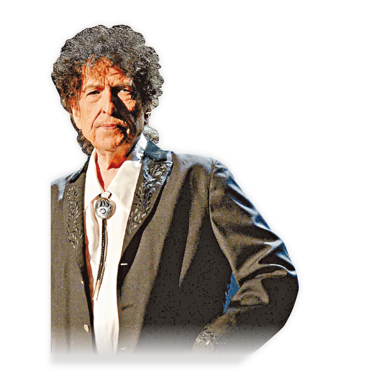 Bob Dylan對獲獎感榮幸。(資料圖片)