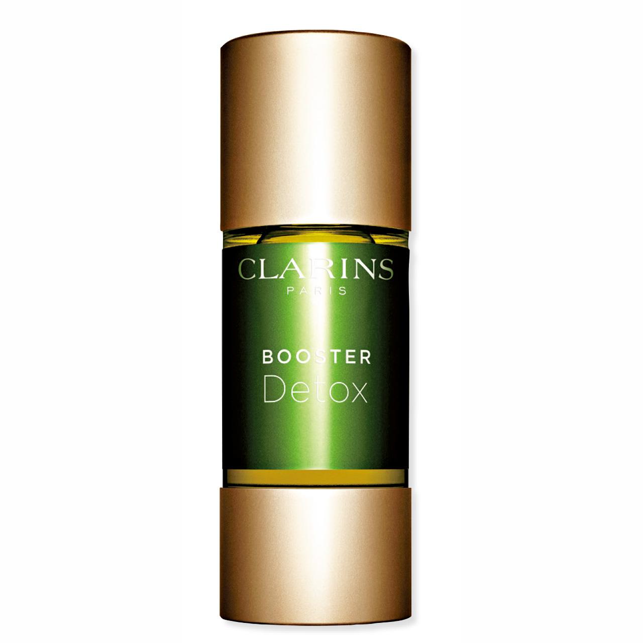Clarins 排毒亮膚能量液
過度飲食及吸煙均會破壞肌膚的排毒系統,毒素積聚令肌膚變得暗啞,能量液含高濃度綠咖啡豆萃取,高效排毒,令肌膚亮澤飽滿。$350/15ml(f)