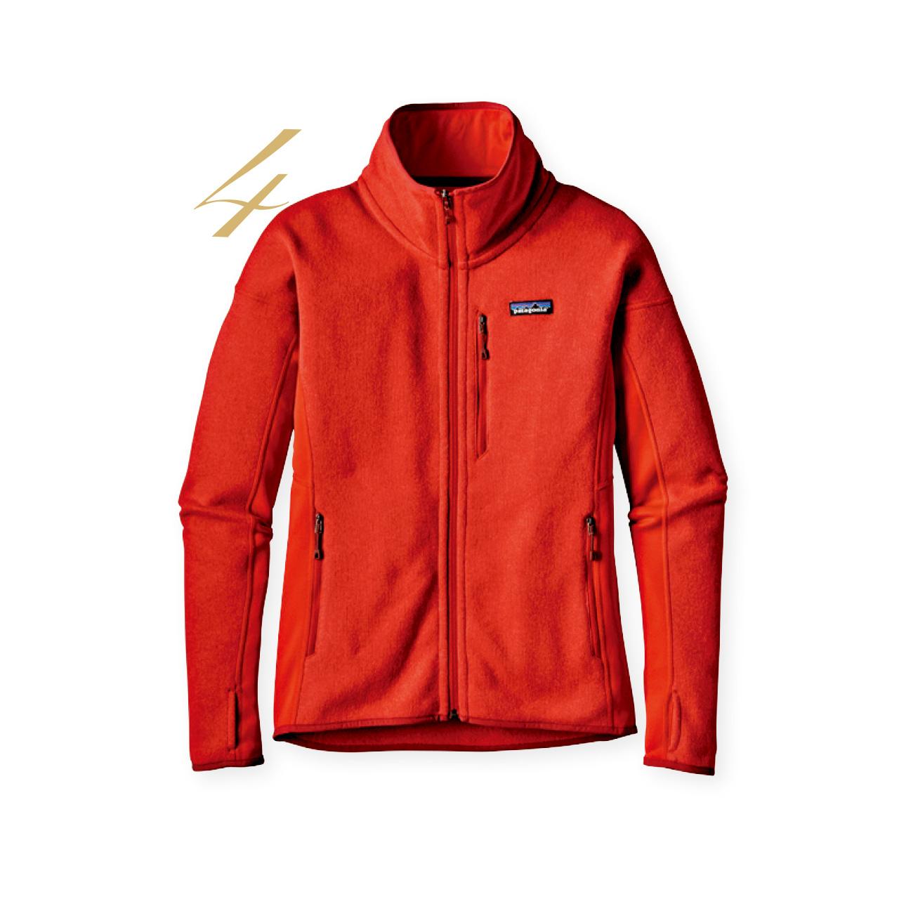 4.向來熱愛運動的,不如來一個新春行大運,穿一件紅色的保暖外套,更有意思。($1,290,Patagonia)