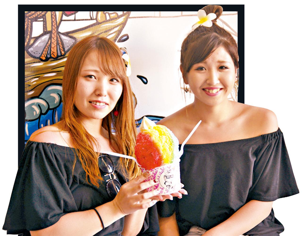 關島的多色冰,是消暑又可口的甜品。