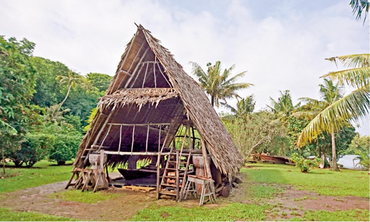 今天已沒有人住這種「拉提石式」住屋,成為示範單位。
