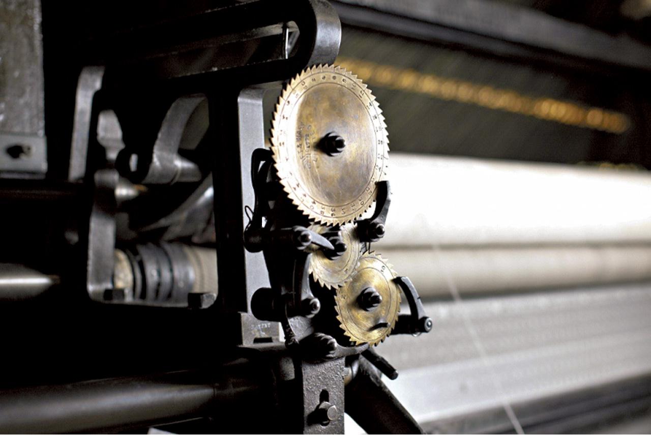 諾定咸蕾絲紡織機(Nottingham Lace Looms)。