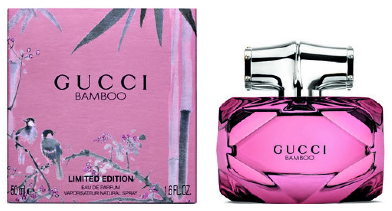 ★Gucci Bamboo限量版女士香氛
木花調的限量版香氛,前調由卡薩布蘭卡百合及大溪地香草交織,同步感受柔和及強勢。檀香,琥珀香調與木香的對比,平衡女性嫵媚。$830