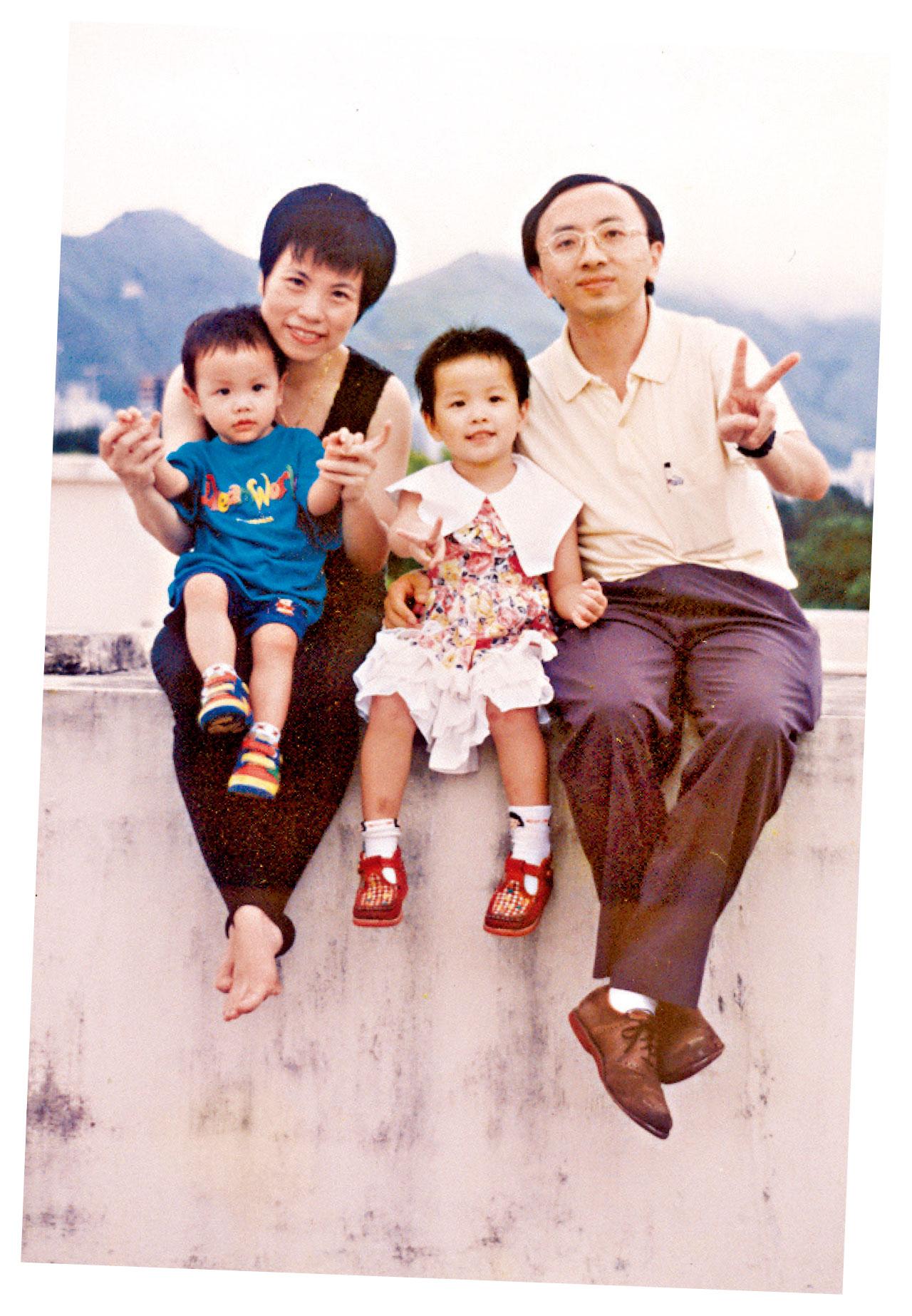 張達明太太於07年因乳癌離世。(受訪者提供)