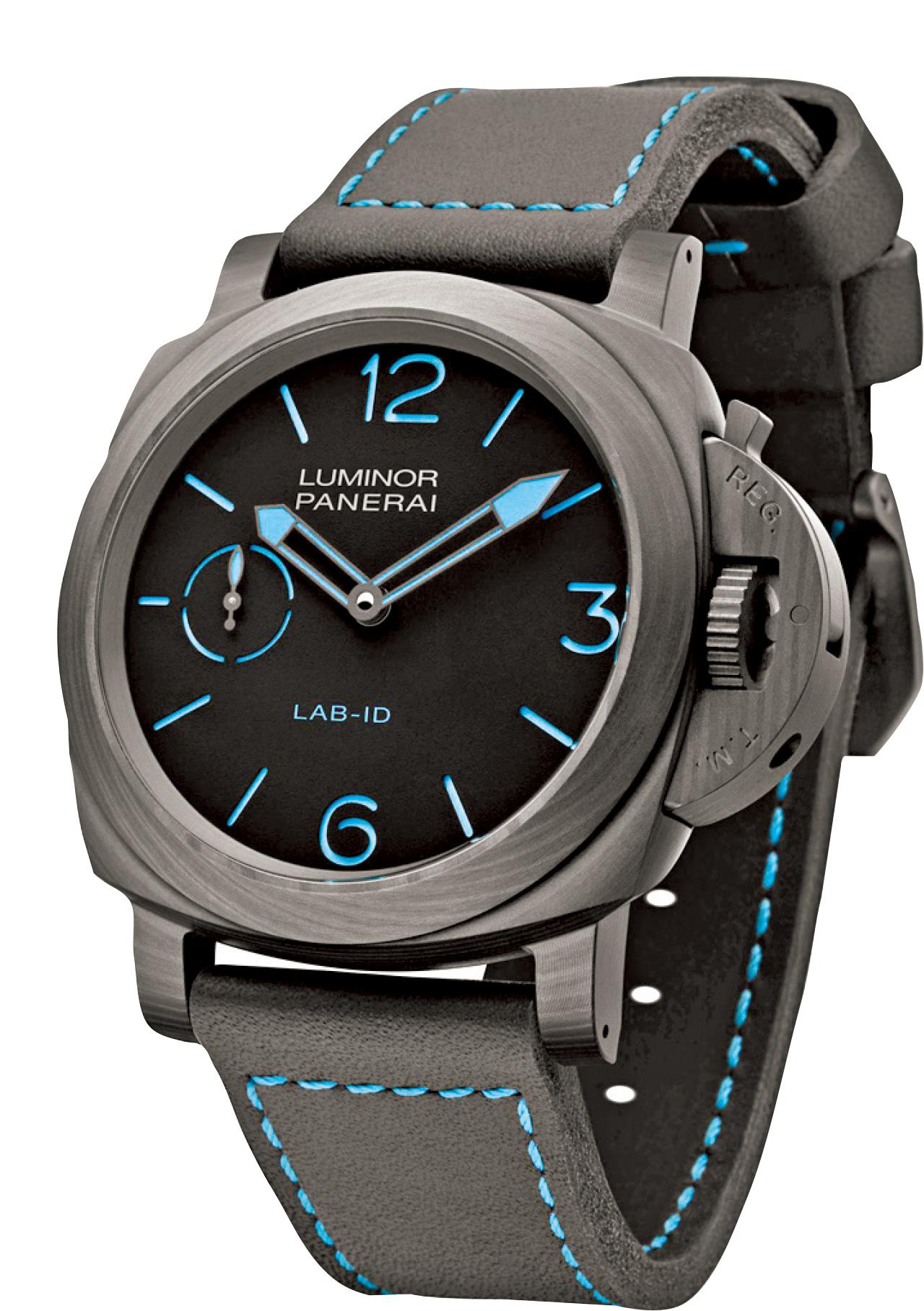 沛納海LAB-ID LUMINOR 1950 CARBOTECH限量腕錶。